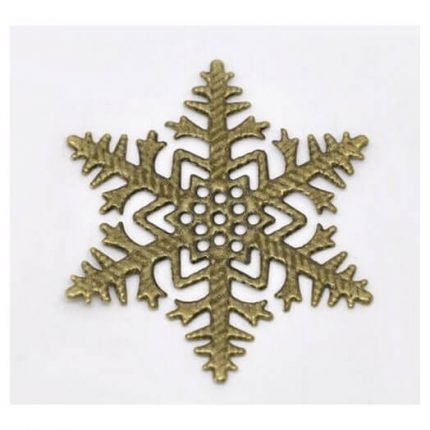 Antique Bronze Snowflakes 45x45mm - σετ 8 τεμ.