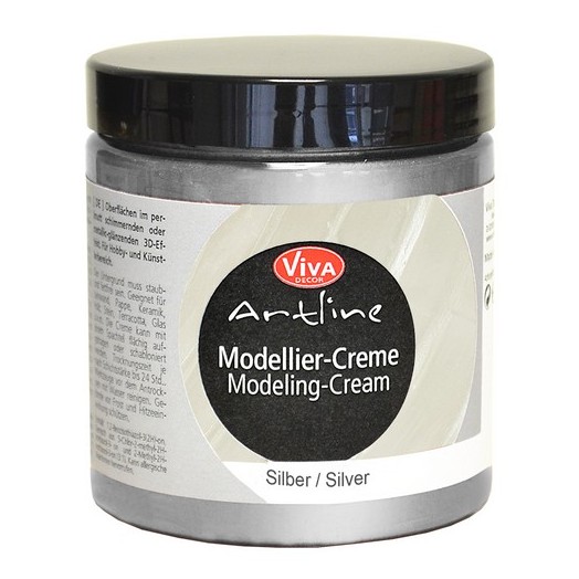 Artline Modelling Cream Viva Decor 250 ml - Silver