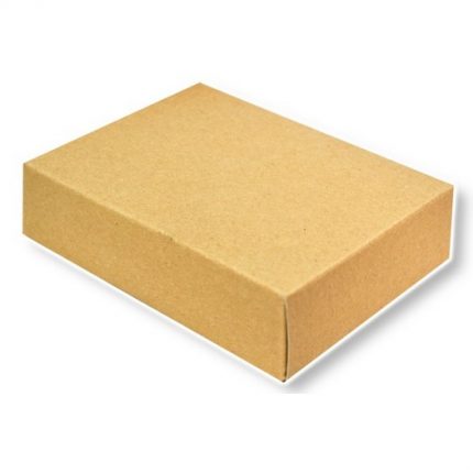 Κουτί χάρτινο κοσμημάτων κραφτ 13x11x3cm
