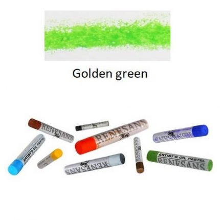 Λαδοπαστέλ oil pastel fine Renesans - Golden Green