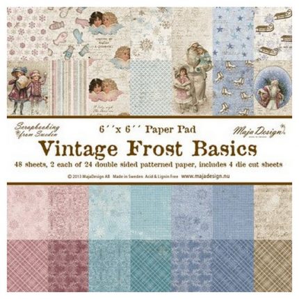 Album Scrapbooking Vintage Frost Basic, διπλής όψης