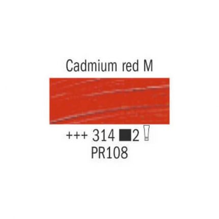 Λάδι Van Gogh Talens 20ml, Cadmium Red Medium