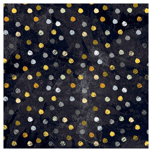 Χαρτοπετσέτα για Decoupage, Swirling Dots Black, 1 τεμ