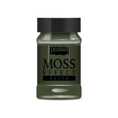 Moss effect paste, Dark Green 100 ml, Pentart