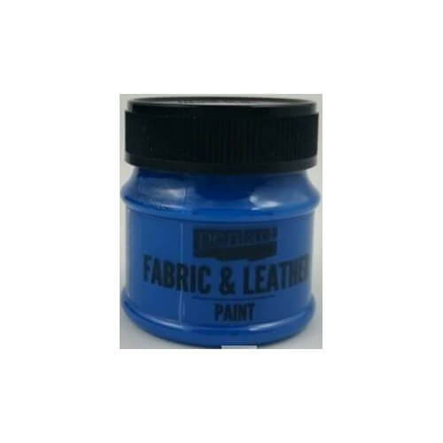 Fabric and leather paint 50 ml, Pentart -Χρώμα για ύφασμα και δέρμα,, Μπλέ