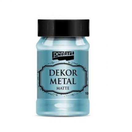 Dekor Metal (μεταλλικό κιμωλίας) Pentart 100 ml, Turquoise