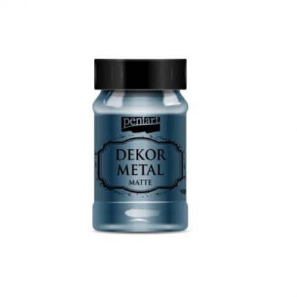 Dekor Metal (μεταλλικό κιμωλίας) Pentart 100 ml, Oxford Blue