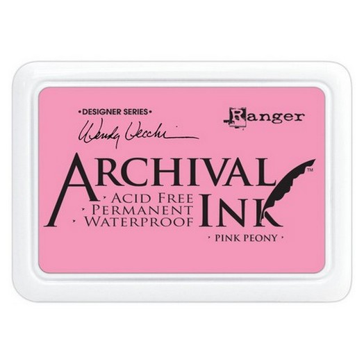 Ανεξίτηλο μελάνι Archival Ink Pad - Pink Peony