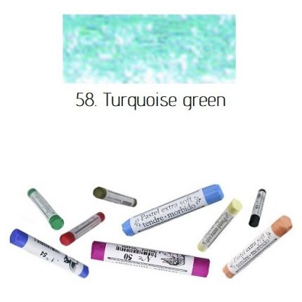 Soft pastel Extrafine Renesans - Turquoise green