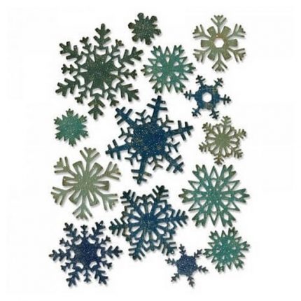Μήτρα Sizzix ,Paper Snowflakes, Mini - σετ 14 τεμ