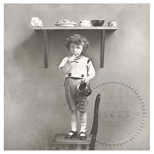 Χαρτοπετσέτα για Decoupage Vintage Boy Tasting,1 τεμ.