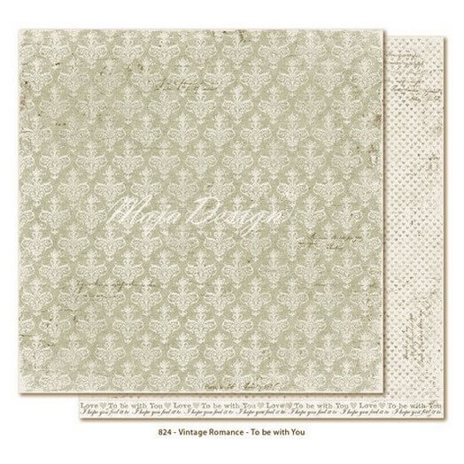 Χαρτί Scrapbooking Maja Collection Vintage Romance, διπλής όψης