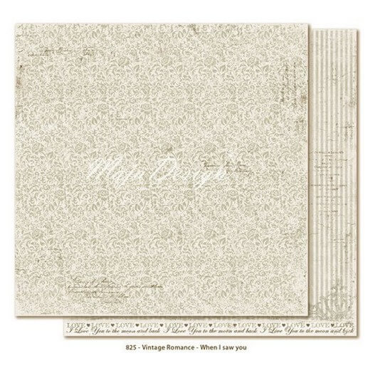 Χαρτί Scrapbooking Maja Collection Vintage Romance, διπλής όψης