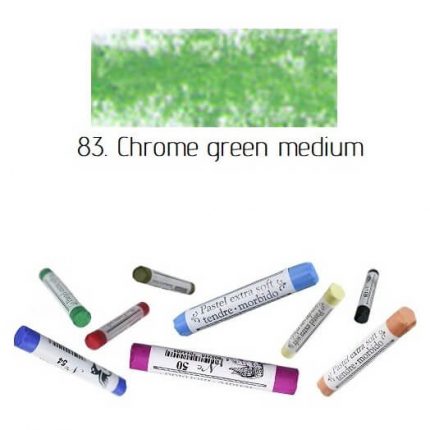 Soft pastel Extrafine Renesans - Chrome green medium