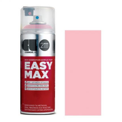 Σπρέι Easy Max 400ml, Pastel Pink No 872