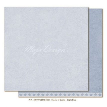 Χαρτί Scrapbooking Maja Collection, Monochrome - Shades of Denim / Light Blue, διπλής όψης