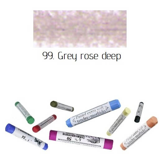 Soft pastel Extrafine Renesans - Grey rose deep