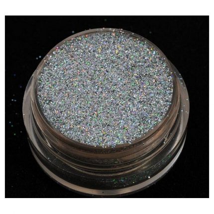 Χρυσόσκονη - Glitter ιριδίζον 40ml, Silver