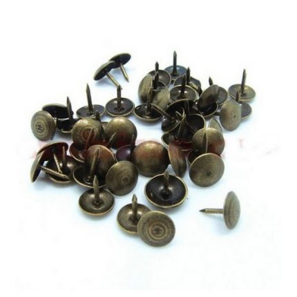 Καρφιά μεταλλικά (καμπαράδες) Bronze 11mm - σετ 20 τεμ