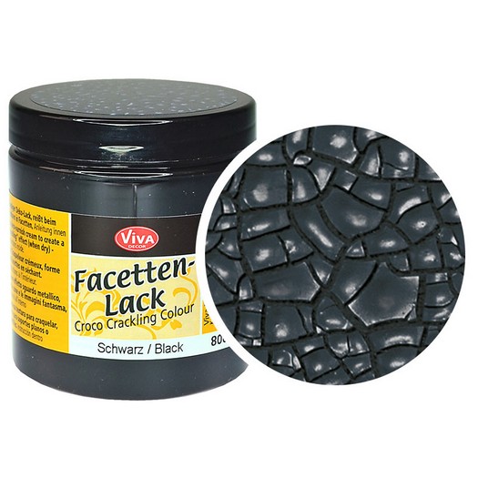 Croco Crackling Colour, Black, 250ml