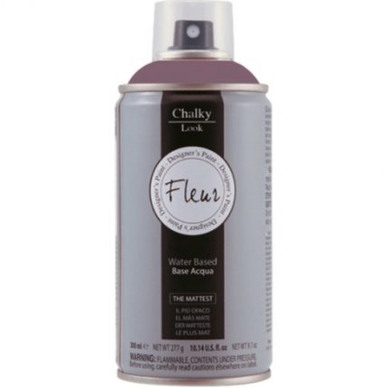Χρώμα κιμωλίας σε σπρέι Fleur Chalky Spray 300ml, Choco blush