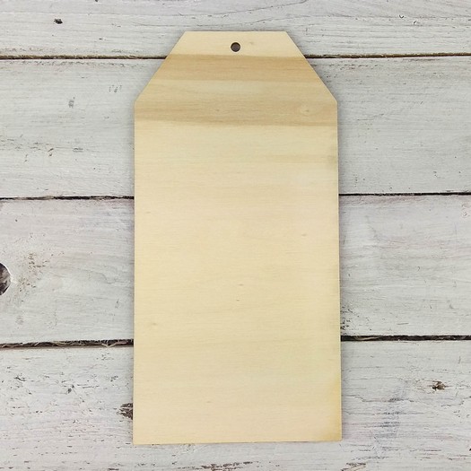 Ετικέτα ξύλινη-βάση ημερολογίου 22x11x0,4cm