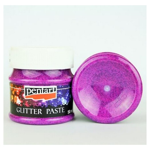 Glitter Paste Pentart 50ml - Lilac