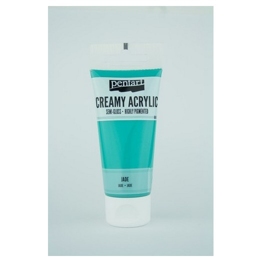 Χρώμα ακρυλικό Creamy Semi-Gloss 60ml Pentart - Jade