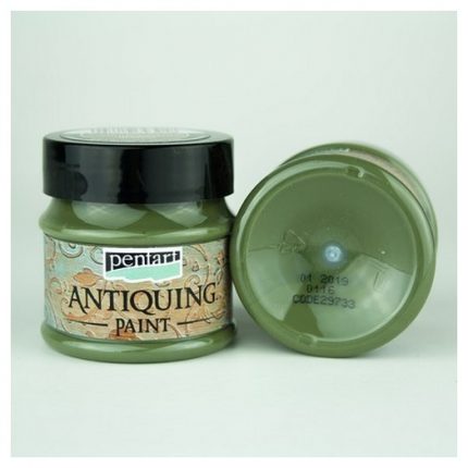 Antiquing Paint Pentart 50ml - Alga Green