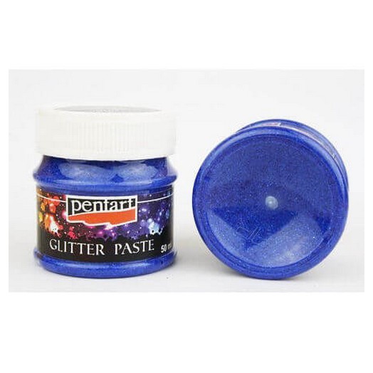 Glitter Paste Pentart 50ml - Blue