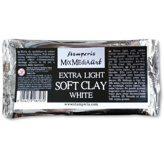 Πηλός Soft Clay 80 gr., Stamperia