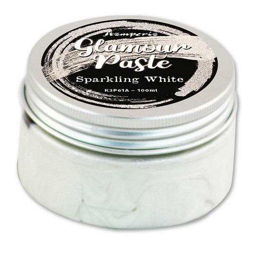 Glamour Paste, Sparkling white, 100ml, Stamperia