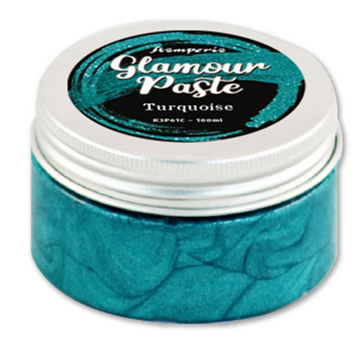Glamour Paste, Turquoise, 100ml, Stamperia