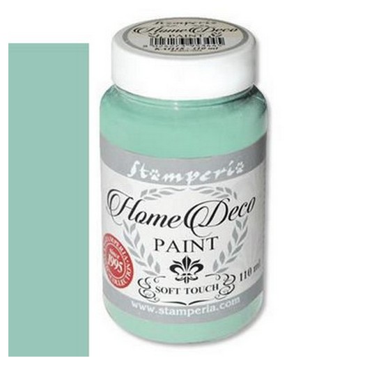 Home Deco Soft Paint 110ml Stamperia - Water green