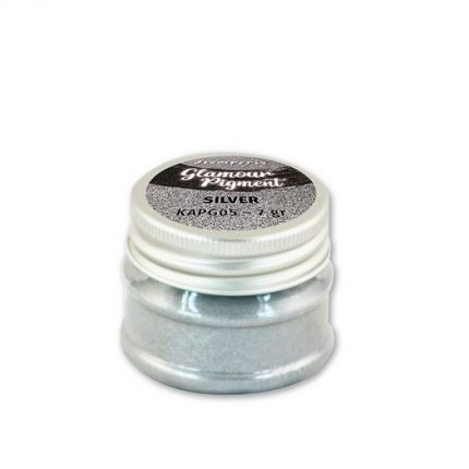 Glamour powder pigment 7gr, Stamperia, Silver