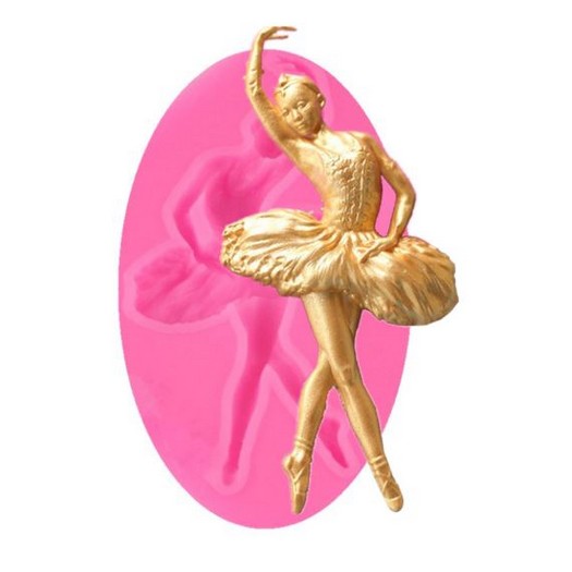 Καλούπι σιλικόνης, Ballet Dancer, 10x5.5cm
