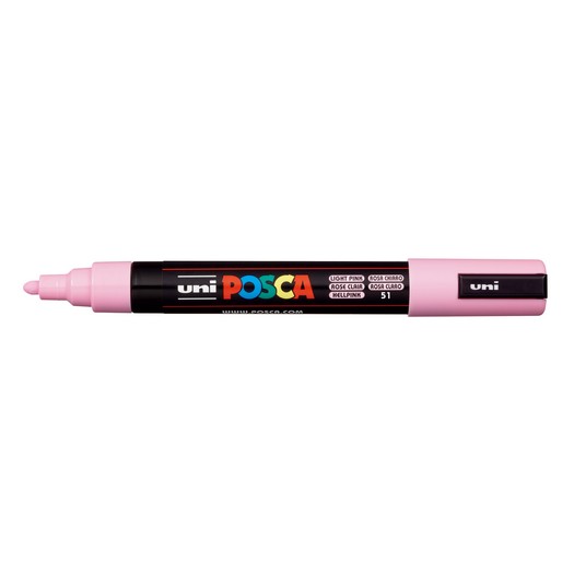 Μαρκαδόρος Uni Posca PC-5M, Light Pink