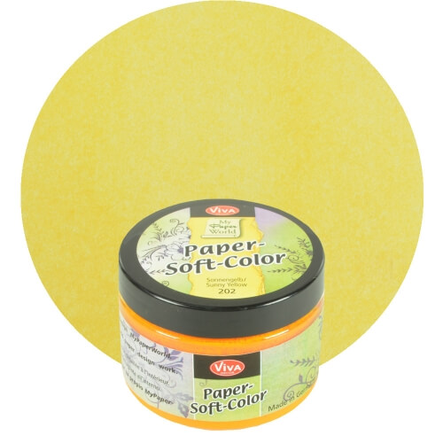 Paper Soft Color Viva Decor 75 ml - Sunny yellow