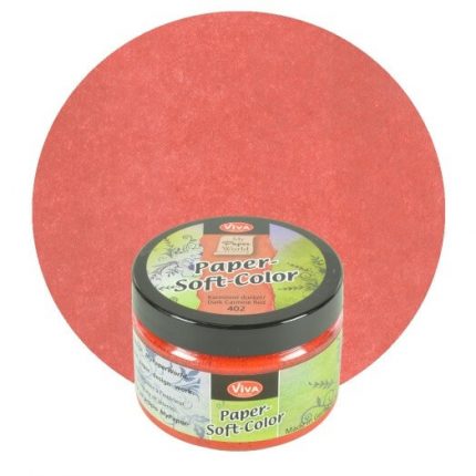 Paper Soft Color Viva Decor 75 ml - Dark carmine red
