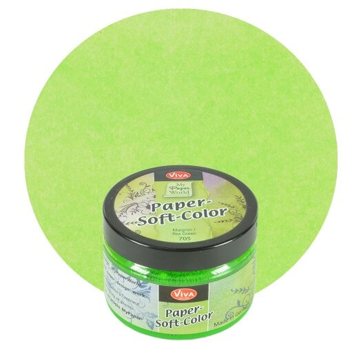 Paper Soft Color Viva Decor 75 ml - Pea green