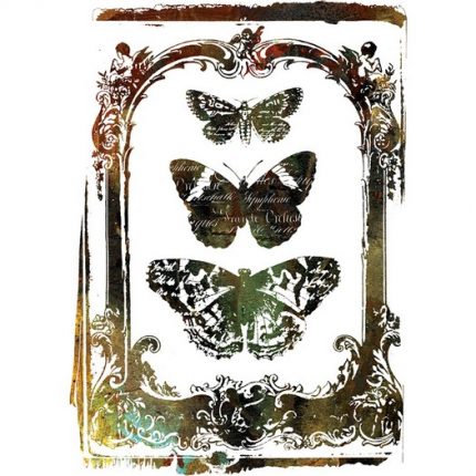 Χαρτί Decor Transfer Prima Re-Design, Butterfly Frame 56x81cm