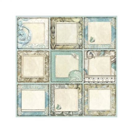 Χαρτιά scrapbooking 10τεμ Stamperia 20,3x20,3cm, Azulejos