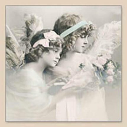 Χαρτοπετσέτα για Decoupage Vintage FLOWER ANGELS,1 τεμ.