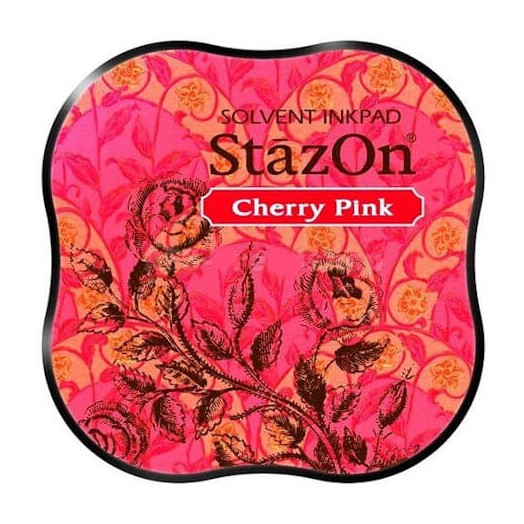 Μελάνι Ανεξίτηλο για σφραγίδες, Stazon Cherry Pink