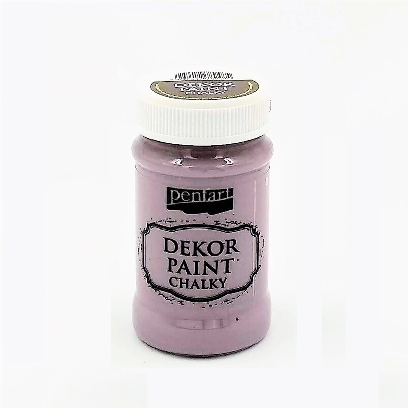 Χρώμα κιμωλίας Dekor Paint Soft 100ml Pentart, Country Purple