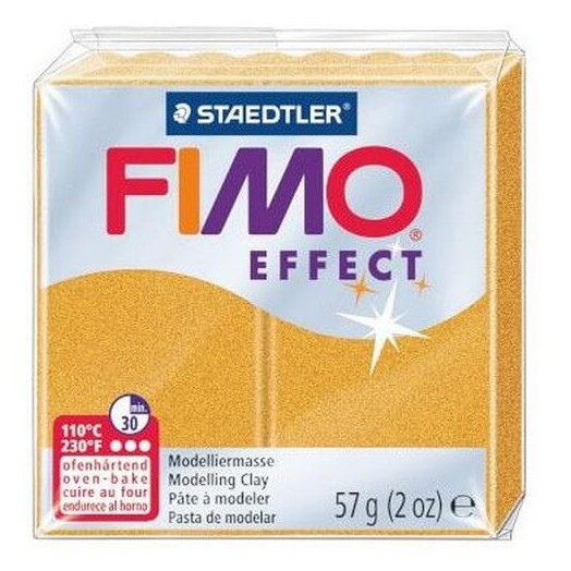 Fimo Effect 56gr Metallic Gold