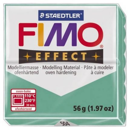 Fimo Effect 56gr Transparent Green