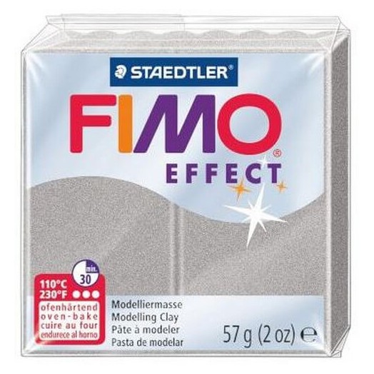 Fimo Effect 56gr Metallic Silver