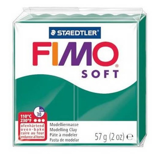 Fimo Soft 56 gr Emerald
