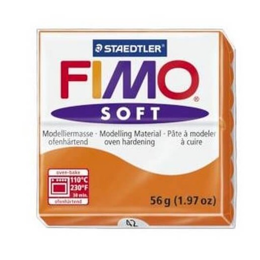 Fimo Soft 56 gr Tangerine